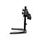 'StarTech.com Support de bureau articulé pour trois écrans à fixation VESA jusqu'à 27'' - Support moniteur en acier robuste et aluminium - pied - bras réglable - pour 3 moniteurs - noir'
