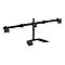 'StarTech.com Support de bureau articulé pour trois écrans à fixation VESA jusqu'à 27'' - Support moniteur en acier robuste et aluminium - pied - bras réglable - pour 3 moniteurs - noir'