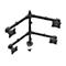 'StarTech.com Support de bureau pour 4 écrans à fixation VESA jusqu'à 27'' et 8 kg - Bras d'écran articulé en acier robuste - kit de montage - bras réglable - pour 4 moniteurs'
