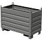  Système de collecteurs Bauer SBS 500, L 600 x l 1200 x H 850 mm, empilable jusqu'à 3 fois, peint, avec chariot de transport, gris souris RAL 7005