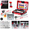 Werkzeugkasten mit Bits und Knarre, Details und Anwendung.