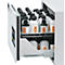 2. Auszugsebene für asecos Sicherheitsschränke der UB90 und UB30 Serie, Edelstahl 1.4301, B 942 x T 442 x H 45 mm, 7 l, bis 25 kg