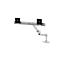 2-voudige monitorhouder Ergotron LX Desk Dual, tot 25 inch, tafelhouder, in hoogte verstelbaar