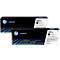 2 x cartouches d'impression LaserJet 201X (CF400XD) HP, noir