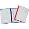 3-deks documentatiemap Professional Line Plus, DIN A4, 4 nietmechanismen, transparant vak, B 240 x H 310 mm, blauw