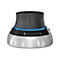 3Dconnexion SpaceMouse Wireless - 3D-Maus - 2 Tasten - kabellos - Bluetooth, 2.4 GHz