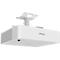 White ceiling projector with bracket, Epson logo, detailed.