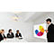 3LCD-projector EPSON EB-1780W, mobiel, HD Ready WXGA, 3000 lumen, 10.000:1 contrast, wit