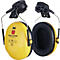 3M Gehörschutz OPTIME I, EN 352-1-3, SNR 26 dB, für Helm 30mm-Schlitz, gelb
