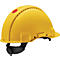 3M Schutzhelm G3000, gelb, ABS, EN 397, mit Uvicator Sensor, 4-Punkt-Gurtband, Drehverschluss, Kopfumfang 53-62 cm
