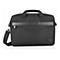 Schwarze 4smarts Laptoptasche mit Tragegriffen und abnehmbarem Schultergurt vor weißem Hintergrund.
