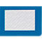 Aanbiedingsmap FolderSys, A4, 4 zakken, visitekaartzakje, polypropyleen, blauw, 10 stuks