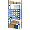 Aanbouwstelling R 3000, 8 legborden, 30 stellingbakken