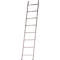 Aanzetladder met sporten Lila-serie, 8 treden