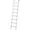 Aanzetladder met treden Lila-serie, 8 treden