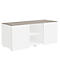 Abdeckplatte SOLUS PLAY, f. Multicontainer SOLUS PLAY, B 1350 x T 523 mm, Stone grey