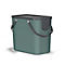 Abfalleimer Rotho ALBULA, Recycling-System, 25 l, stapelbar, Kunststoff (BPA-frei), mistletoe grün