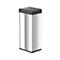Abfallsammler Hailo Big-Box Swing XL, 52 l, rechteckig, Schwingdeckel, Edelstahl