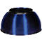 Abfallsammler Orgavente Edelstahl, Volumen 40 l, rund, ø 380 x H 740 mm, für den Innenbereich, blau