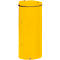 Abfallsammler VAR Kompakt-Doppeltür, für 120 l Abfallsäcke, mit Griff & Deckel, feuerfest, verkehrsgelb