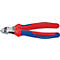 Rote und blaue Seitenschneider mit der Aufschrift KNIPEX und der Nummer 14 22 160.