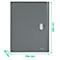 Ablagebox Leitz Recycle, bis DIN A4, Rückenbreite 30 mm, für bis zu 250 Blatt, PP, vers. Farben
