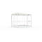 Abri extérieur Köln K3 d/b WSM, l. 3180 x P 2165 x H 2510 mm, kit, blanc trafic RAL 9016