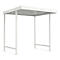 Abri extérieur Leipzig, utilisable d'un côté, unité de base, l. 2250 x P 2200 mm, blanc gris