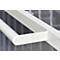 Abri extérieur pour fumeurs Jena Maxi WSM - pour 2/3 personnes - l. 1550 x P 1550 x H 2360 mm - - laqué époxy - blanc gris RAL 9002