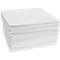 Absorptiedoekjes voor olie First, absorptie van 108 l, niet geperforeerd, L 500 x B 400 mm, wit, 100 stuks