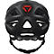 ABUS Radhelm Urban-I 3.0, Kopfumfang 52-58 cm, schwarz, In-Mold Bauweise, LED-Rücklicht, Reflektoren, Fliegennetz