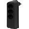 Abzweigstecker brennenstuhl® cleverLINE, 3+1-fach, um 300° drehbar, ohne Aufhänger, IP20, Kunststoff, schwarz
