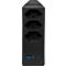 Abzweigstecker brennenstuhl® cleverLINE, 3-fach, 1 x USB-A/1 x USB-C, um 300° drehbar, ohne Aufhänger, IP20, Kunststoff, schwarz