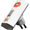 Abzweigstecker brennenstuhl® cleverLINE, extraflach, 2-fach, um 300° drehbar, ohne Aufhänger, IP20, Kunststoff, weiss