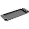 Accessoirelade, voor montage onder bureaus, kogelgelagerd, B 733 x D 260 x H 44 mm, recyclebaar vilt, donkergrijs