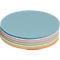 Accessoires pour présentation, ovale, 110 x 190 mm, 250 p., coloris assortis