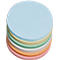 Accessoires pour présentation, rond, Ø 95 mm, 250 p., coloris assortis