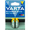 Accu VARTA Recycled Blister 2, rechargeable, 2100mAh, AA, 2 pièces