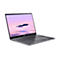 Dunkelgrauer Acer Laptop mit offenem Display vor weißem Hintergrund.