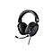 Schwarzes Acer Gaming-Headset mit gepolstertem Bügel, Mikrofonarm und dezentem, leuchtendem RGB-Logo.