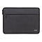 Dunkelgraue Acer Laptoptasche im Stoffdesign mit Reißverschlussfach und weißem Logo unten rechts.