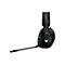 Schwarzes Acer Predator Gaming-Headset mit blau beleuchtetem Logo und ausklappbarem Mikrofon vor weißem Hintergrund.