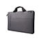 Graue Acer Laptoptasche aus Textil mit Tragegriffen vor weißem Hintergrund.