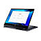 Schwarzes Acer Notebook, geöffnet. Auf dem Bildschirm ist eine Webseite namens Caplet zu sehen.
