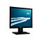 Schwarzer Acer V176 Computermonitor mit Bild eines Bootes auf dem Display vor weißem Hintergrund.