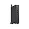 Schwarzer Mini-PC mit Antenne, USB-Anschlüssen, Audioanschluss und Ein-/Aus-Taste.