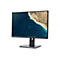 Schwarzer Acer Monitor mit dünnen Rändern und Standfuß vor weißem Hintergrund.