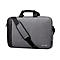 Graue Laptoptasche mit Tragegriff und Schultergurt, mit Logo "Vero" auf der Vorderseite.