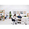 Acoustic Pinboard Board Up, classe d'absorption C, épaisseur 24 mm, textile et PET recyclé, gris ou beige, différentes tailles