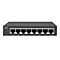 Schwarzer Netzwerk-Switch von ACT mit acht nummerierten Ethernet-Ports auf der Vorderseite.